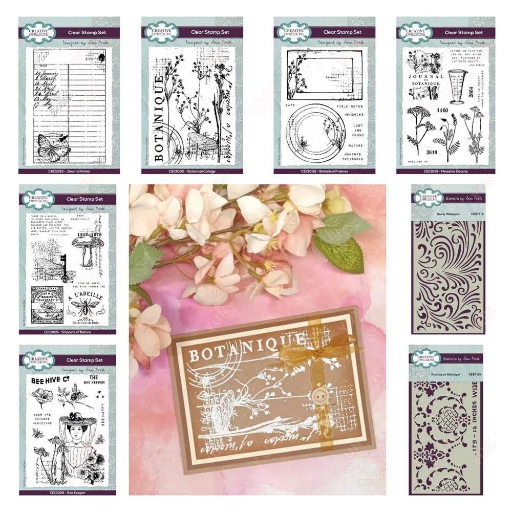 

Bumpy Wallpaper Layered Making Stencil Handmade Silicone Stamp DIY Hot Selling Painting Scrapbook