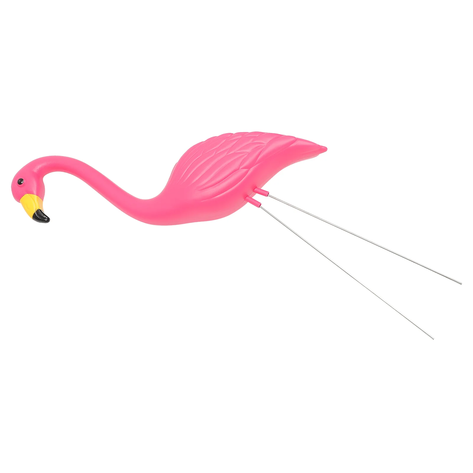 

Statuette Flamingo Decor Out Door Accessories Yard Ornament Adornment Plastic Wedding Pink Decorations