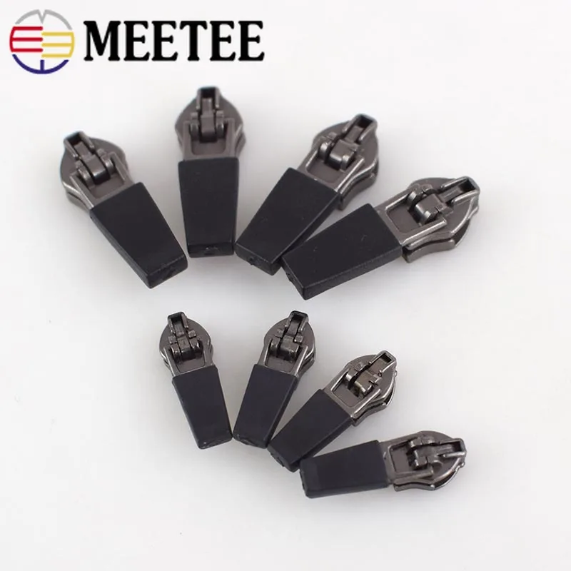 20 шт. Meetee 3 #5 # защита от нагрузки водонепроницаемая головка-слайдер на молнии