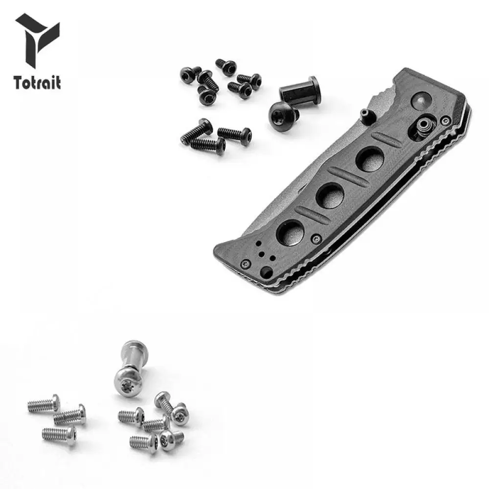 

TOtrait High Qualoity DIY Knife Shank Screw Alloy Screw For Benchmade Mini Adamas 273 Fold Knife Back Clip Screw