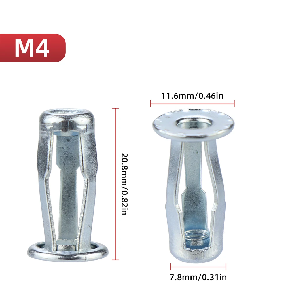 

Расширительные гайки M4-M8 из углеродистой стали