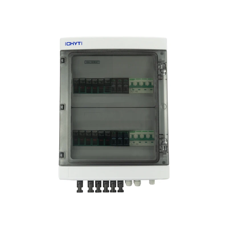 CHYT 6 вход 2 Выход 1000 в наружная Водонепроницаемая IP65 PV солнечная Защита от