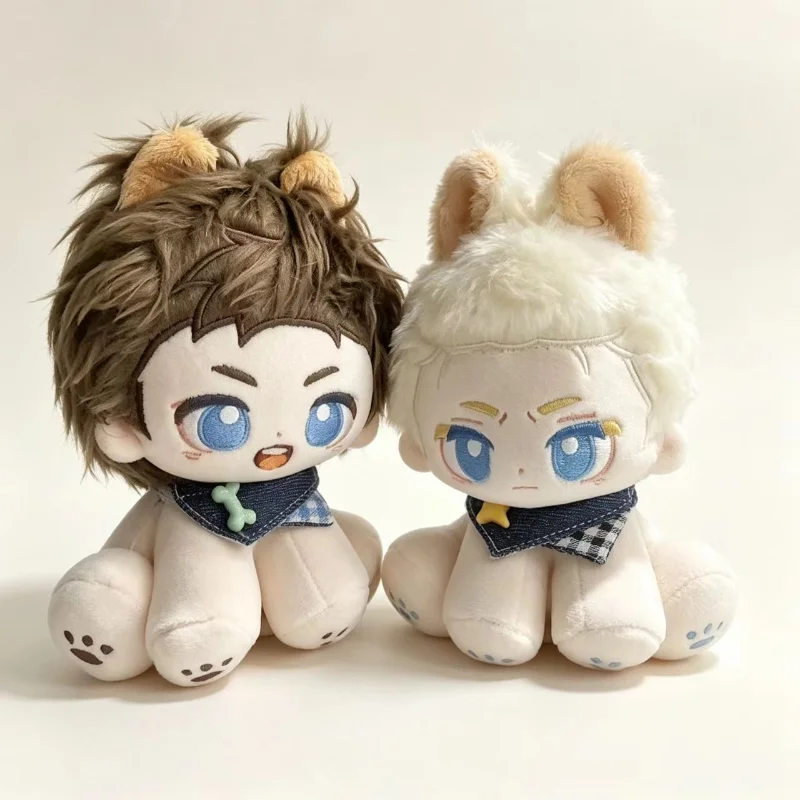 Фото Мягкая игрушка Fumo Resident Evil, 15 см, Крис Редфилд/Альберт Вескер, в сидячей позе, для детей и фанатов, подарок на день рождения №3