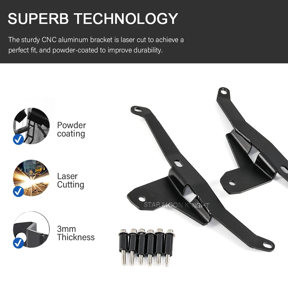 Вспомогательный кронштейн для противотуманных фар 1090 1290 Adventure 1190 Super ADV R S 2015 2016 -