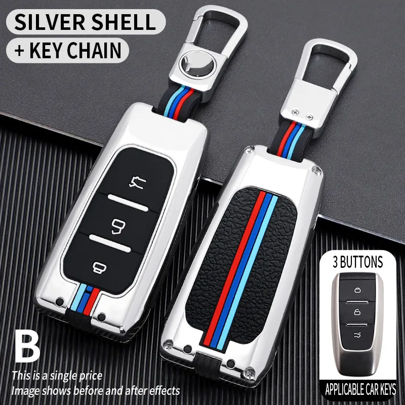 

Car key cover case Fob For Qoros 5suv FOR Qoros 3 car key case shell buckle Key Chains Car Accessories for Girls