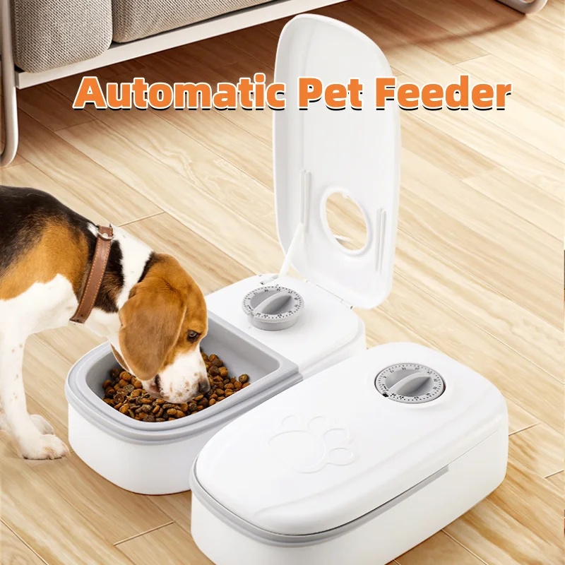 

Cat Dog Smart Food Dispenser Timer Automatic Pet Feeder Stainless Steel Bowl Automatic Dog Cat Pet Feeding Pet Supplies