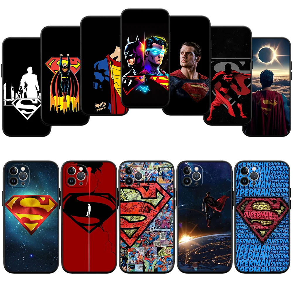 Superman Phone Case for Samsung Galaxy Note 8 9 10 20 Ultra Lite Plus A03 A06 A16 A11 M21 M35 J7 J8 Core Pro Quantum 2