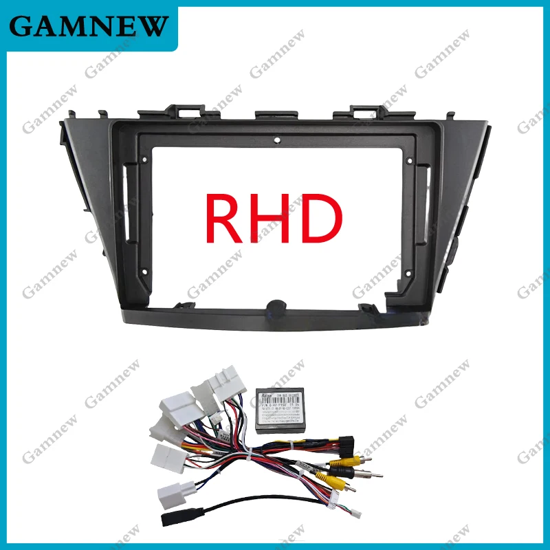 

9 Inch Car Frame Fascia Adapter For Toyota Prius Plus V Alpha 2012-2020 Android Radio Dash Fitting Panel Kit