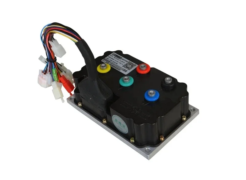 Фото QS138 90H 4000 Вт двигатель BLDC среднего привода со звездочкой 4328 и синусоидальным контроллером для электрического мотоцикла №3