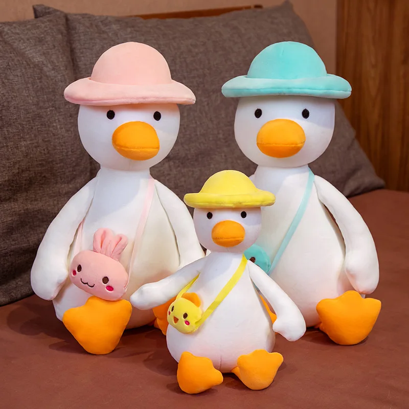 

30/40cm Duck Plush Dolls Baby Cute Animal Dolls Cotton Stuffed Doll Home Soft Toys Sleeping Mate Stuffed Toys Gift Kawaii