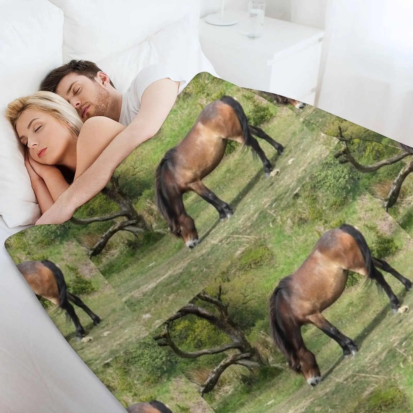 Одеяло Exmoor Pony Красивые одеяла