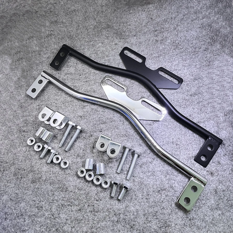 

Для Choppers Harley Triumph Honda универсальный кронштейн для фар мотоцикла, указатель поворота, точечный светильник, вспомогательный держатель, крепление