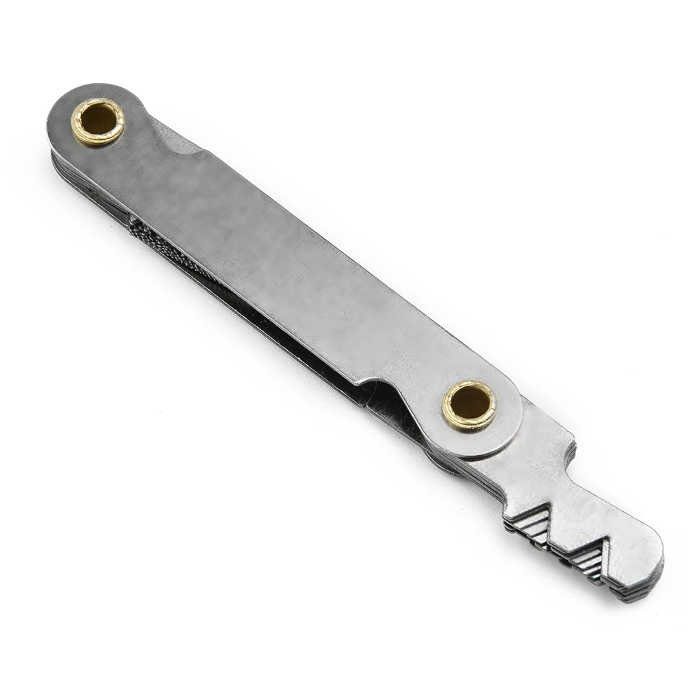 Измеритель шага резьбы прибор для измерения 55 и 60 ° дюйма метрический складной