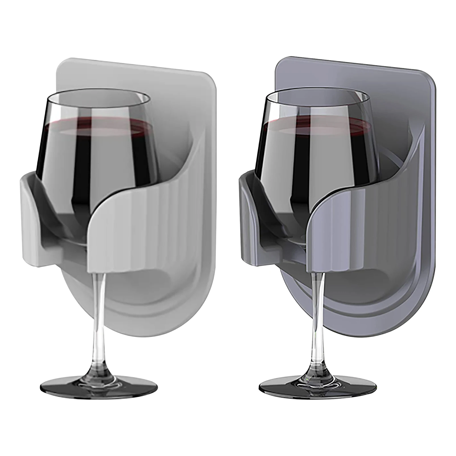 

Wine Bottle And Cup Holders Multi-functional Bath And Drink Holder Kitchen And Bathroom Cup Wall-mounted Shelf For Bottle Or Can