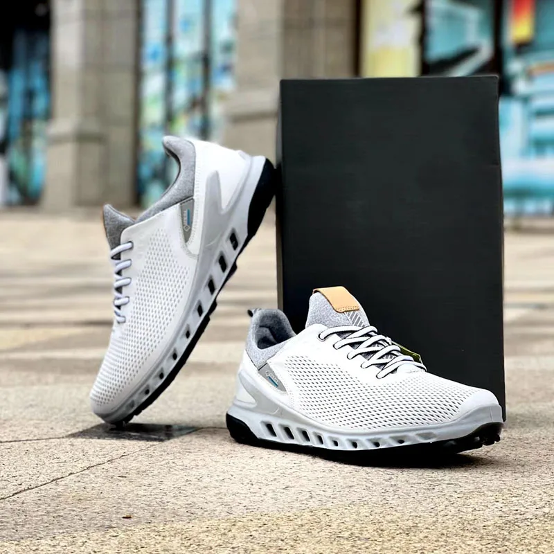 Golf Shoes Men's Anti-Slip Shock Absorbing Breathable Comfort Sneakers No Spike Men's Shoes