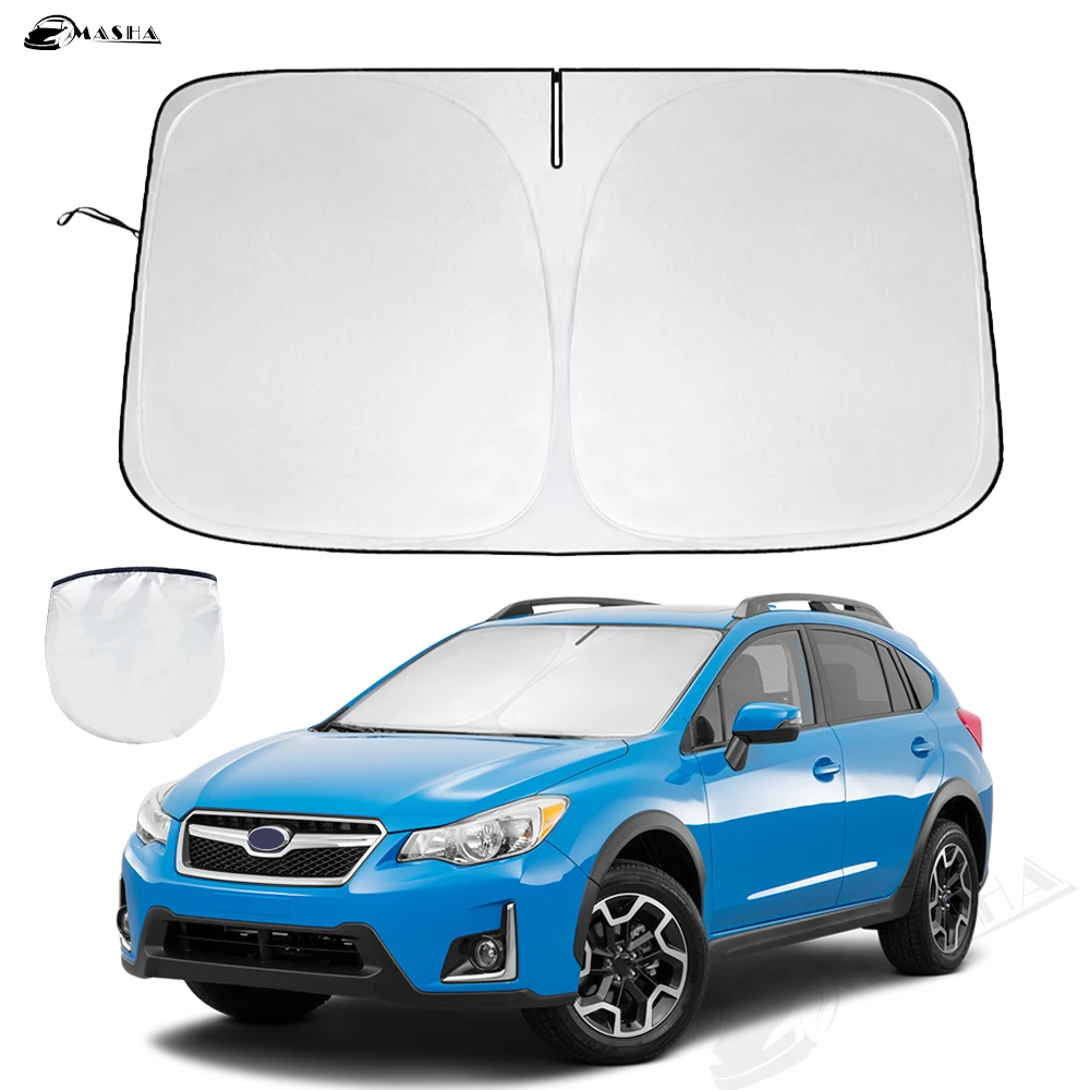 

Солнцезащитный козырек на лобовое стекло для Subaru XV 2013-2020 2021 2022 солнцезащитный козырек от солнца складные блоки УФ-лучи сохраняют ваш автомобильный охладитель