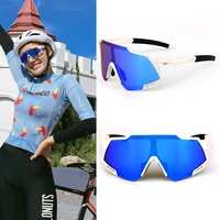 2022 women sunglasses polarized 4 lens mens sunglasses bicycle glasses for fishing bicycle accessories square bike sunglasses