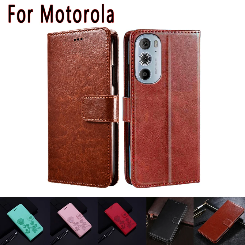 

For Motorola Edge 30 20 S X30 Pro lite Plus Moto E20 E30 E40 E6 E7 I Power Case Book For Motorola Moto E 20 30 40 7i Power Cover