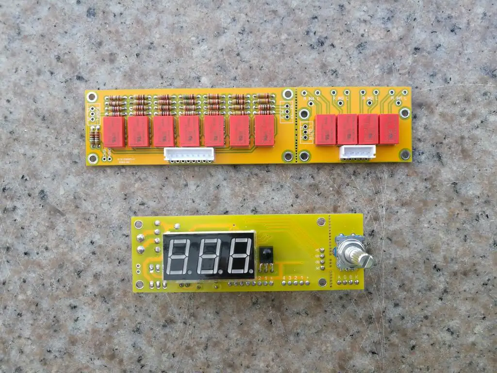 

HIFI Remote Control Volume Pad Relay Version 128-level Exponential Constant Input Impedance JV8