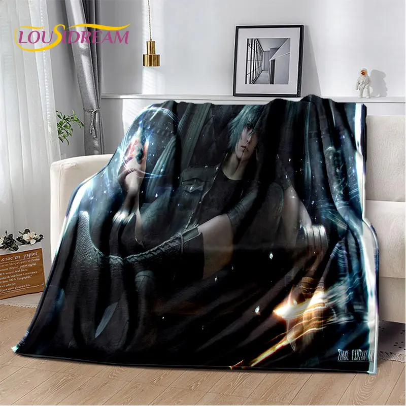 Игровое мягкое плюшевое одеяло серии финал Фэнтези фланелевое покрывало для
