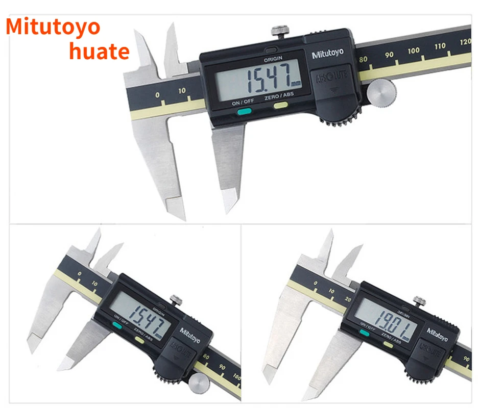 

Штангенциркуль Mitutoyo, цифровой штангенциркуль с ЖК-дисплеем, 150, 300, 200 мм, 500-196-20, электронный цифровой штангенциркуль