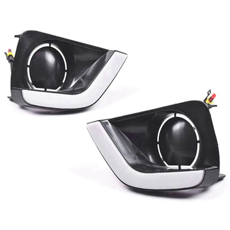 

Автомобильные дневные ходовые огни, противотуманные фары, светосветильник индикатор для Toyota Vios 2014 +