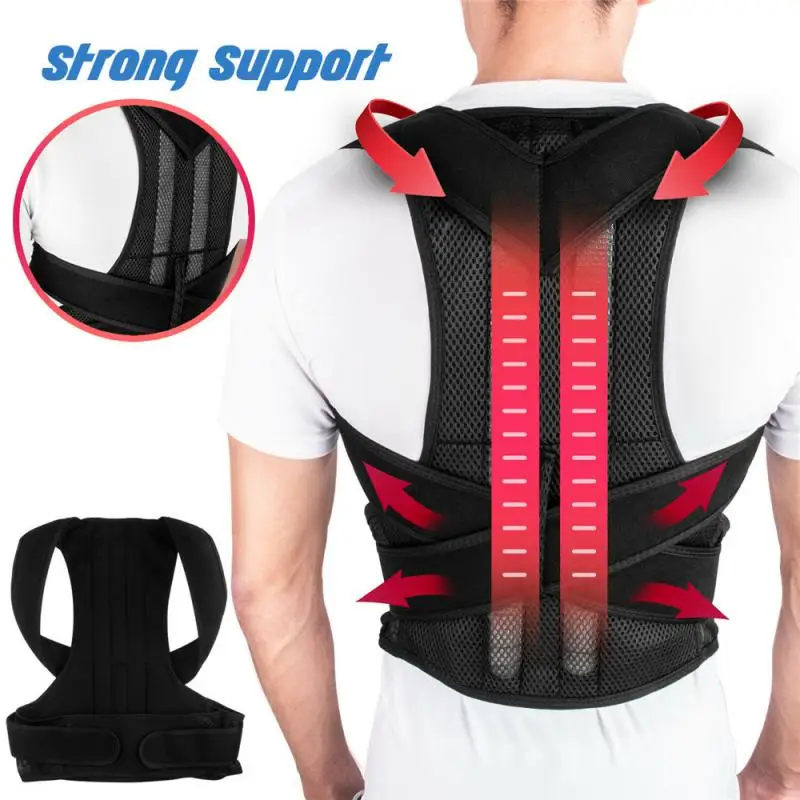 

Back Posture Corrector Anti-camel correction belt sitting posture correction belt back orthopedic Adjustable correction belt 9