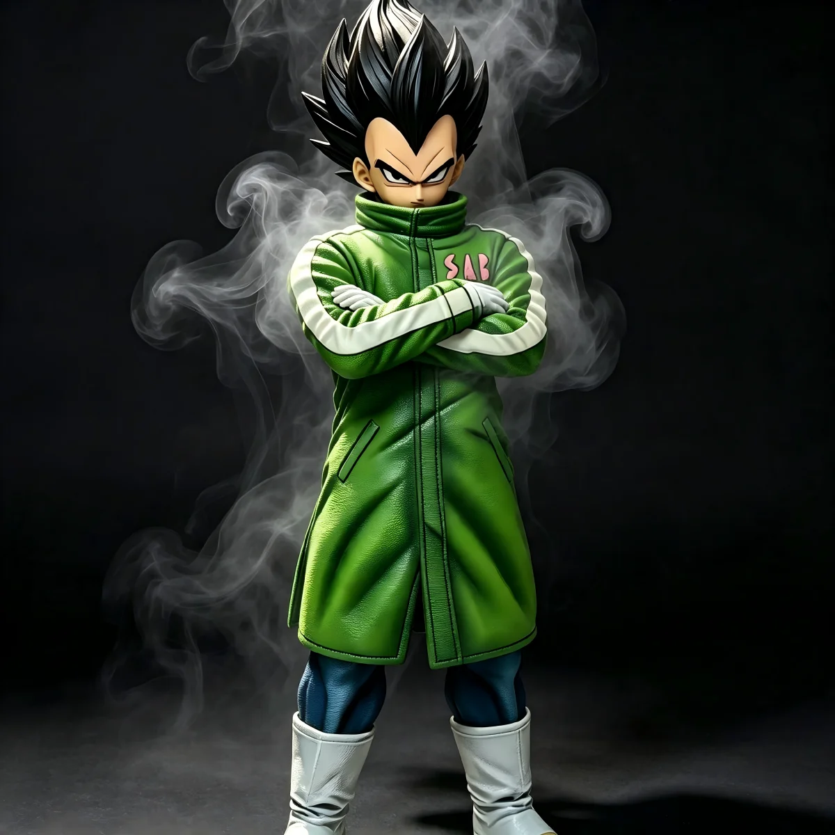 Фото Коллекционная фигурка Dragon Ball Z: Сон Гоку и Вегета в костюмах для снежной битвы, Супер Сайян Гоку, ПВХ, масштаб 1:6, подарок для фанатов №3