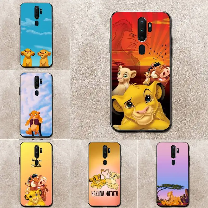 

Simba The King Lion Phone Case For Redmi 9A 8A 6A Note 9 10pro 11S 8T K20 K30 K40 Pro PocoF3 Note11 5G Case