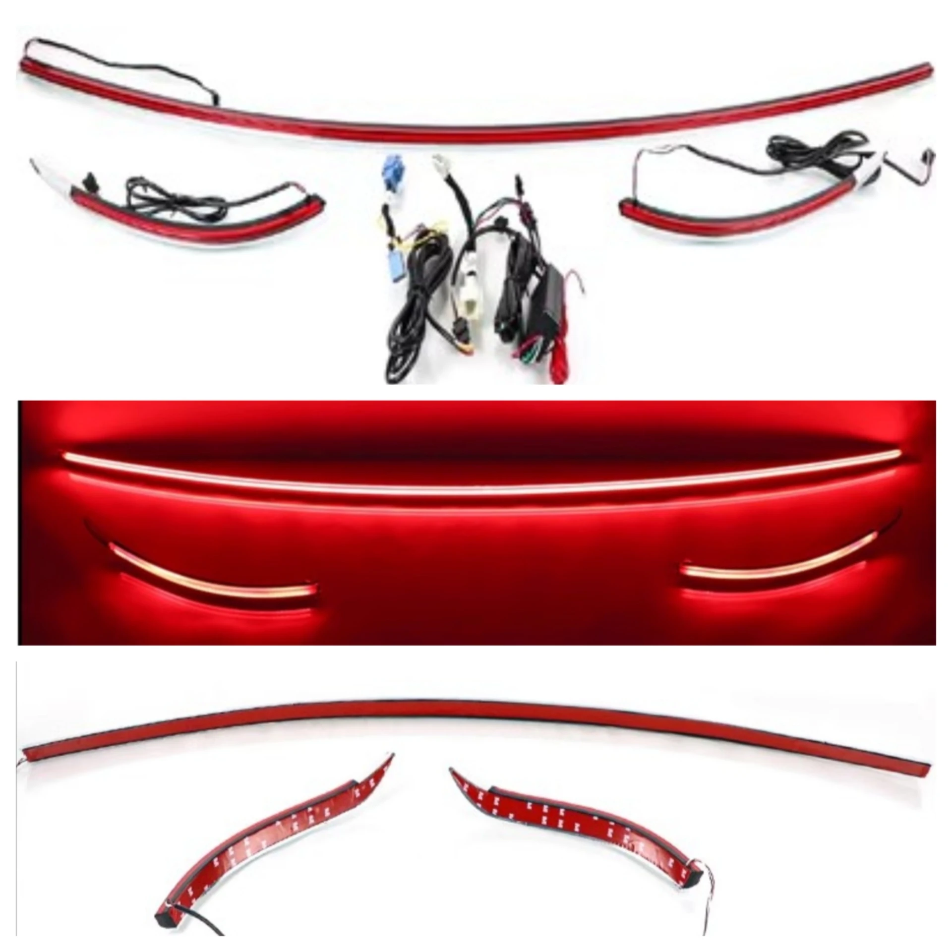 

Body Kit Rear Through Lamp for Mercedes Benz GLC260 GLC200 GLC300 W253 Led Center High Mounted Stop Lamp Car Accessories