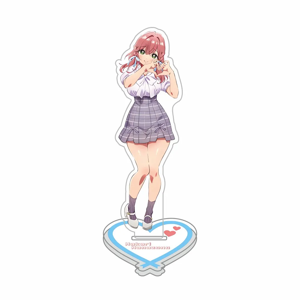 Фото Аниме Kimi no Koto ga Dai Dai Dai Daisuki na 100-nin no Kanojo 15CM Акриловая подставка Модель Hakari Kurumi Mei Косплей Подарки для фанатов №5