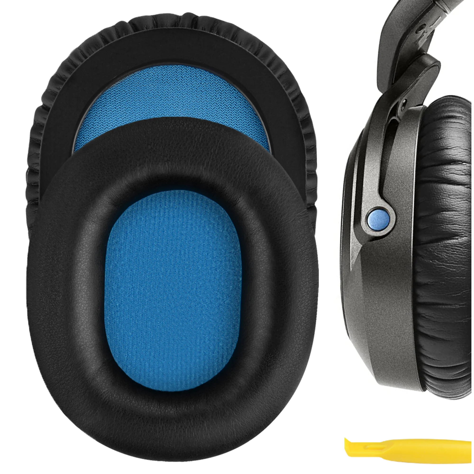 Сменные амбушюры Geekria QuickFit для наушников Sennheiser HD8 DJ HD6 Mix HD7