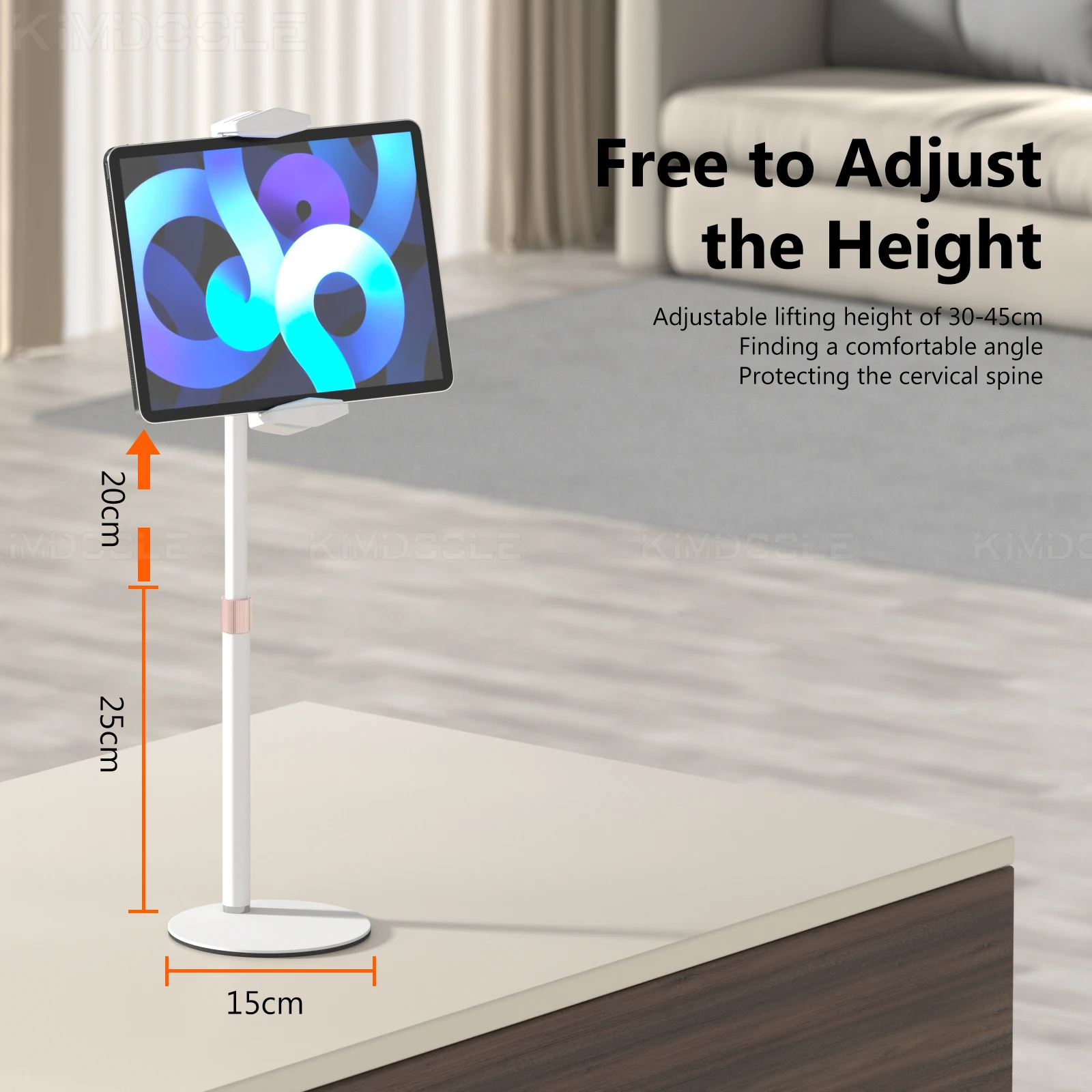 Настольная подставка для монитора Kimdoole одного регулируемая высота