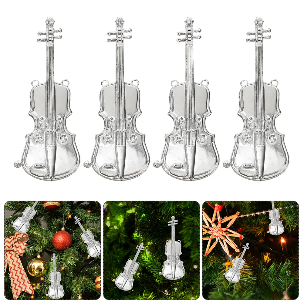 

Ornaments Instrument Mini Christmas Trumpet Musical Tree Party Decorations Instruments Miniature Accessories Hawaiian Themed