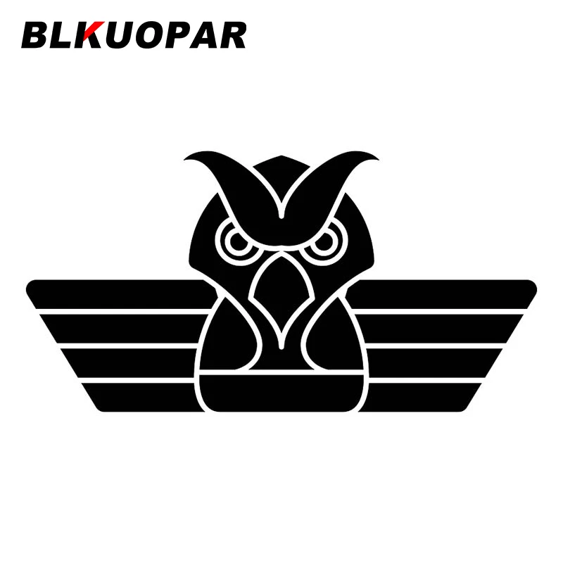 BLKUOPAR маска Сова тотем икона черного цвета Автомобильная наклейка индивидуальная