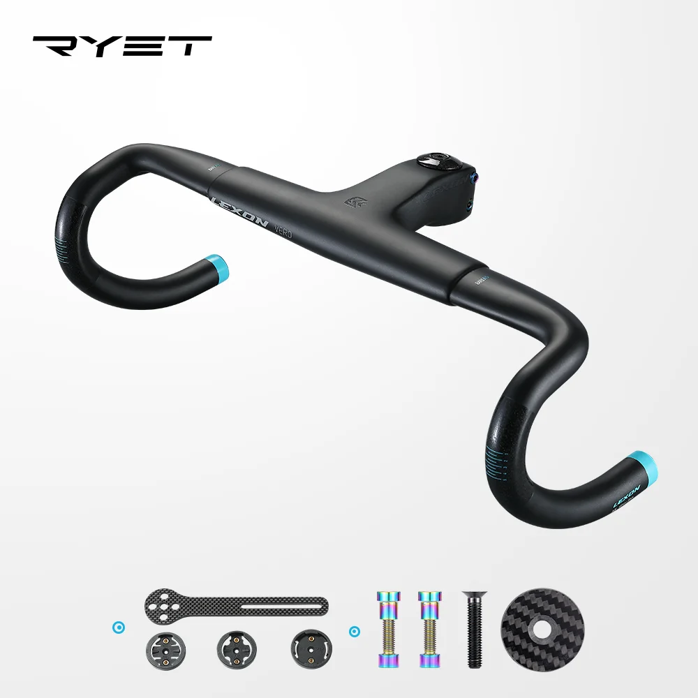 

Интегрированный руль для дорожного велосипеда LEXON 2022 Vero T1000 UD Carbon 380/400/420/440 мм x 80/90/100/110/120 мм