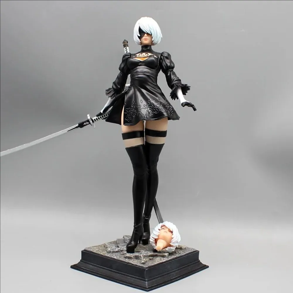 Фигурка Девочки NieR: Automata YoRHa No. Type 2B 2A A B 27 см ПВХ экшн-фигурка для взрослых