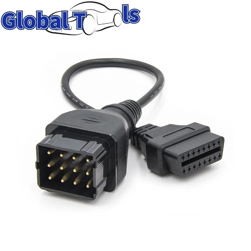 

10 шт./партия, автомобильный адаптер OBD2
