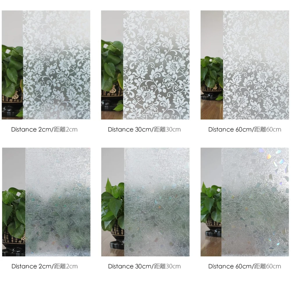 Многостильная декоративная оконная пленка антистатические липкие оконные