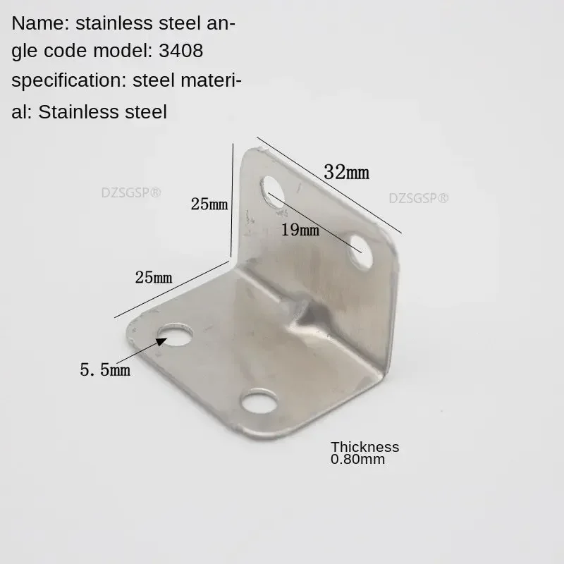 

Угловой кронштейн из нержавеющей стали