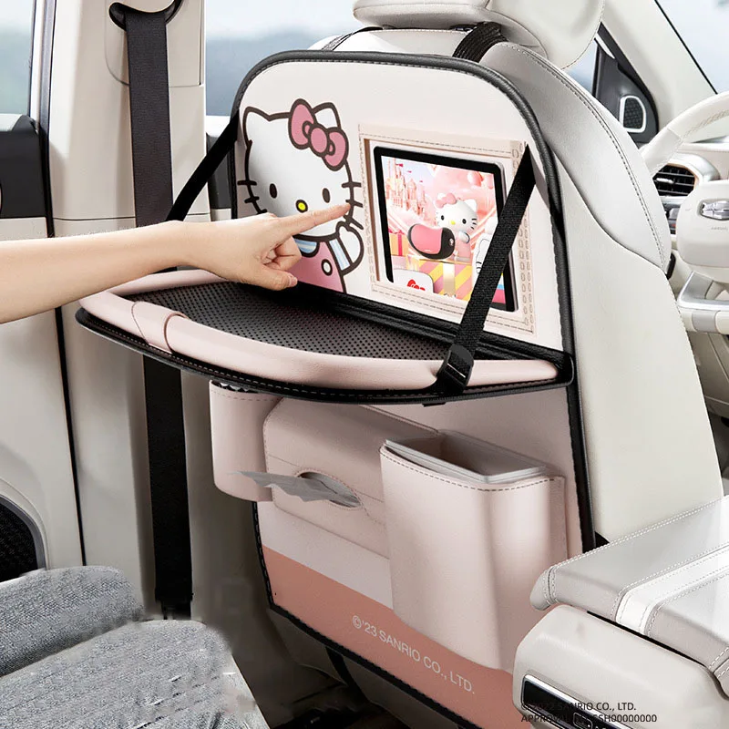 Sanrio автомобильное сиденье стол для хранения обеденный полка ящик мультфильм Hello
