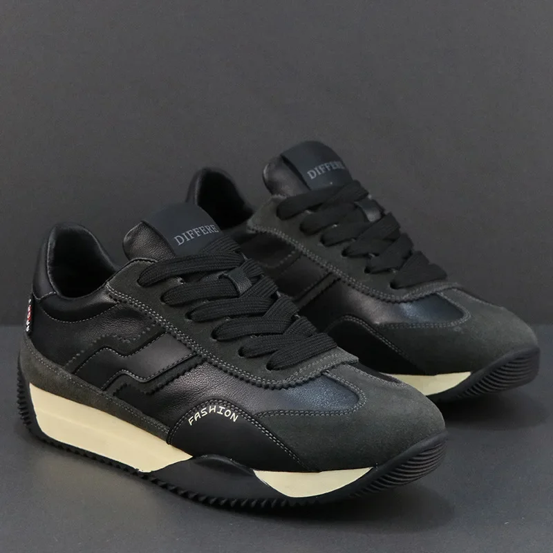 CLAIAMI классическая мужская обувь из коровьей кожи нескользящая дышащая