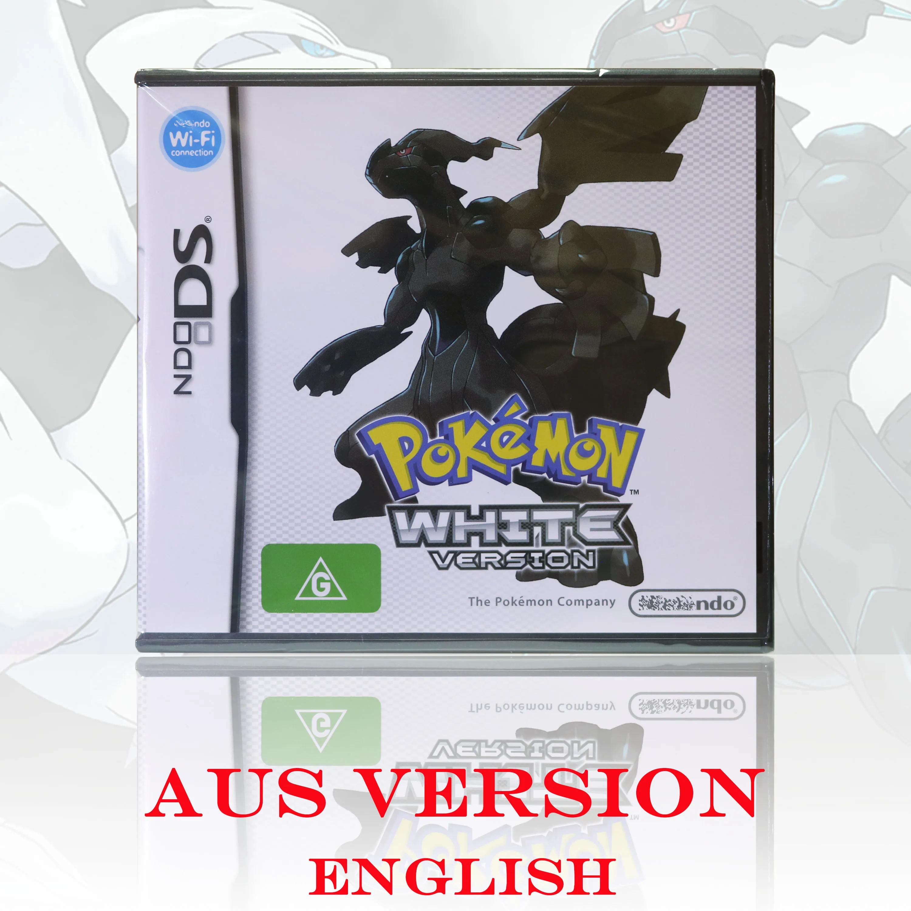 Фото Игровая карта Pokémon Black White Platinum (AUS-версия) в новой запечатанной упаковке для DS, с коробкой и инструкциями. №2