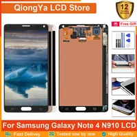 5 7 original n910 display for samsung galaxy note 4 lcd n910 sm n910c n910a n910f note 4 lcd touch screen digitizer assembly