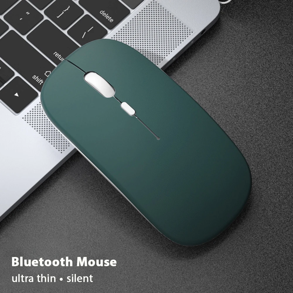 Бесшумная Bluetooth-мышь Marcaron, компьютерная оптическая мышь для ...