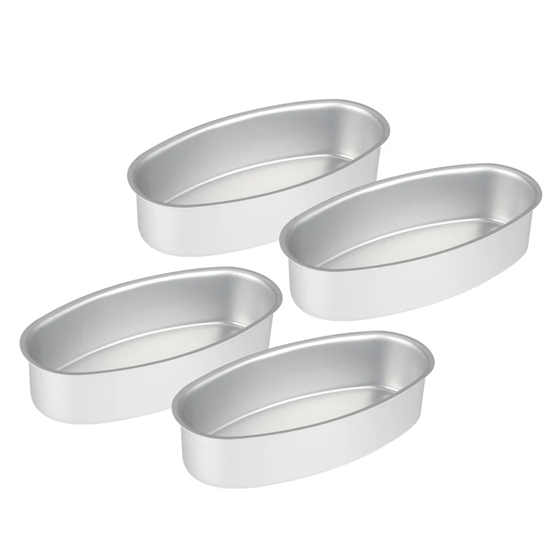 

Форма для торта овальной формы с антипригарным покрытием, 4 упаковки