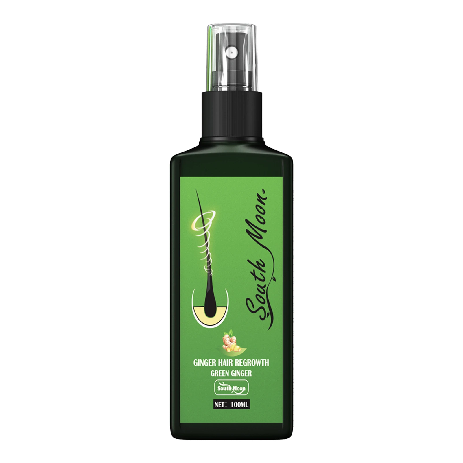 

100ml Hair Growth Serum Hair Lotion Anti Hair Loss Herbal HairReBirth Essence Spra Y Serum Ginger Serum Spra Y Volumize For
