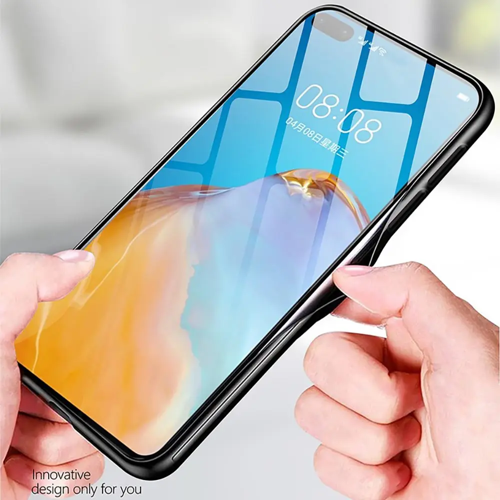 Силиконовый чехол для телефона Huawei P30 P40 P20 P10 Lite P50 Pro 5G PSmart Z 2019 мягкая задняя крышка