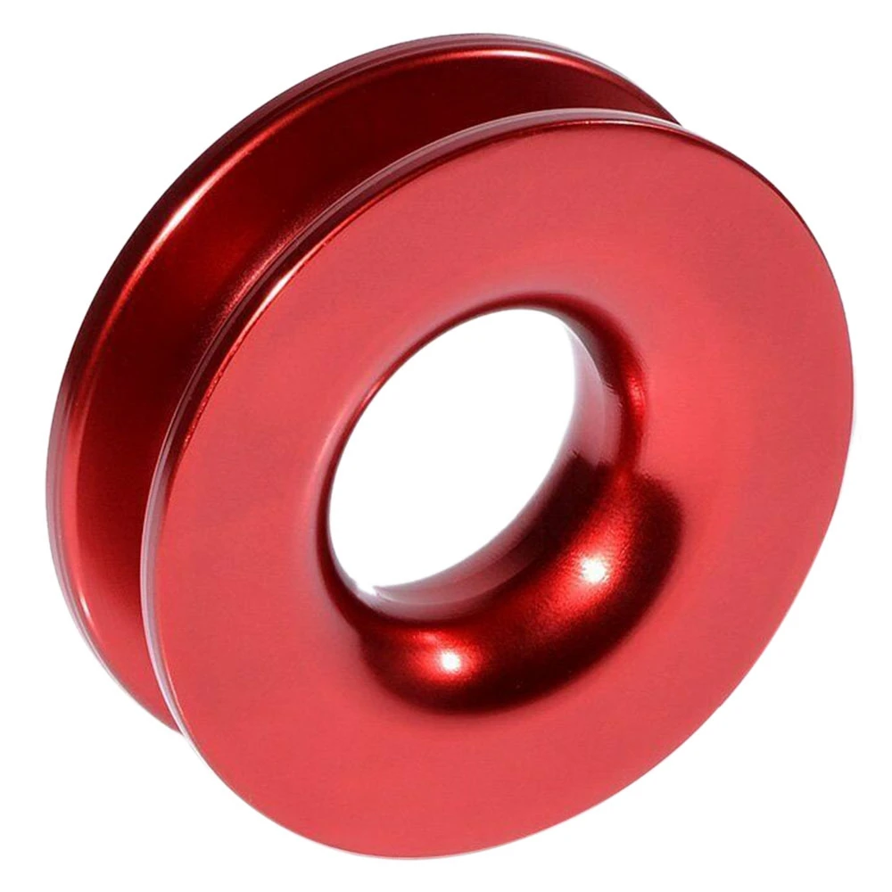 

Алюминиевое кольцо для восстановления 41000Lb для 3/8 1/2 дюймового синтетического троса для лебедок, красный