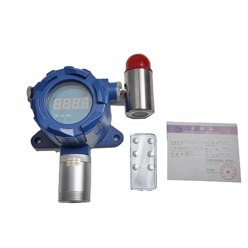 

4-20mA gas flow meter carbon dioxide CLO2 gas analyzergas analyzer for measuring flue gases